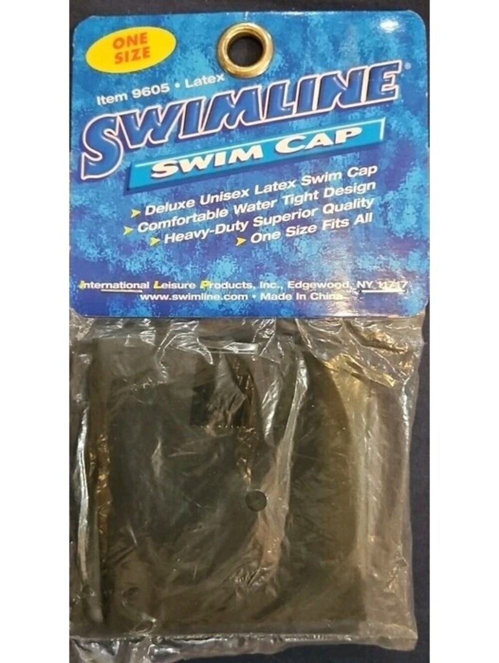 Swiml8ne Latex Swim Cap - new